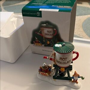 Department 56 Festive Hot Chocolate Tower - North Pole series # 56-56872
